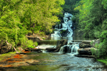 Картинка природа водопады вода