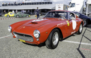 Картинка ferrari+250+gt+1960 автомобили выставки+и+уличные+фото история выставка ретро автошоу