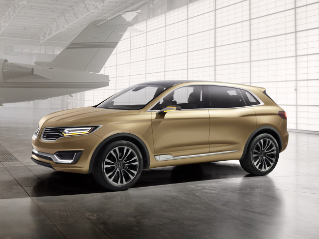 Обои картинки фото автомобили, lincoln, 2014, concept, mkx