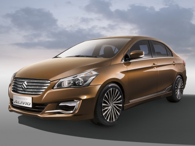 Обои картинки фото автомобили, suzuki, 2014, alivio, concept