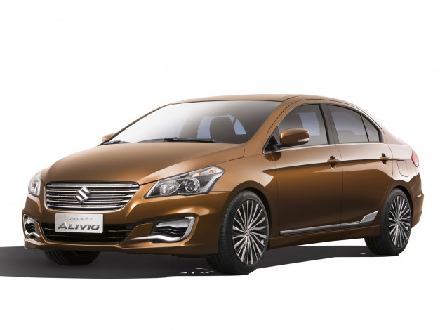 Обои картинки фото автомобили, suzuki, 2014, concept, alivio