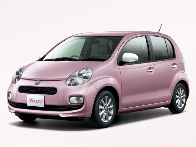 Обои картинки фото автомобили, toyota, passo, x, 2014г