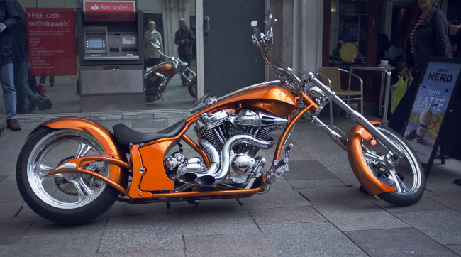 Обои картинки фото custom motorcycle, мотоциклы, customs, тюнинг