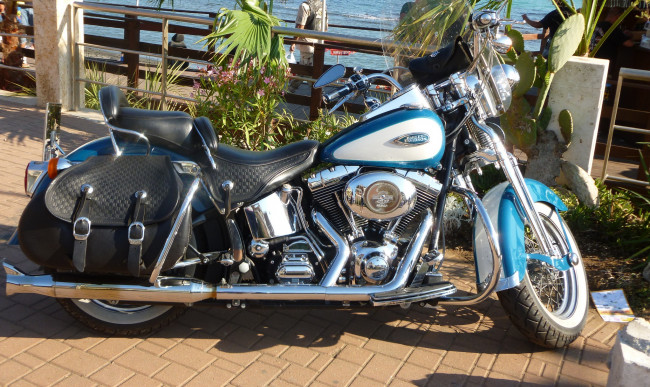 Обои картинки фото harley davidson, мотоциклы, harley-davidson, байк, дорожный, классический, сша