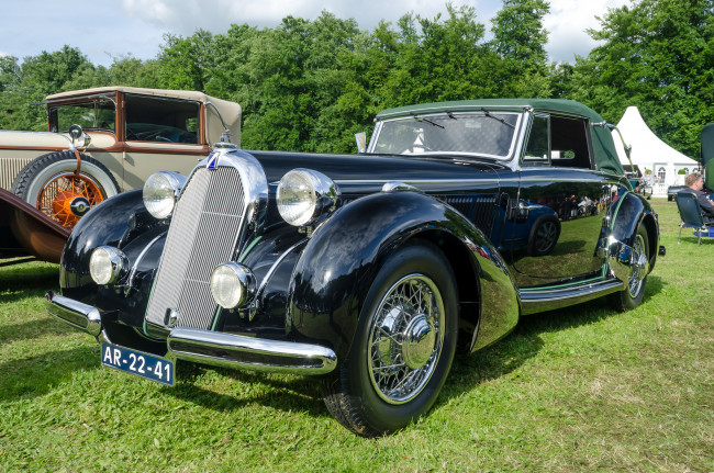 Обои картинки фото talbot-lago t120 baby sport cabriolet 1939, автомобили, выставки и уличные фото, автошоу, ретро, история, выставка