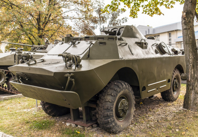 Обои картинки фото brdm-2, техника, военная техника, вооружение, музей