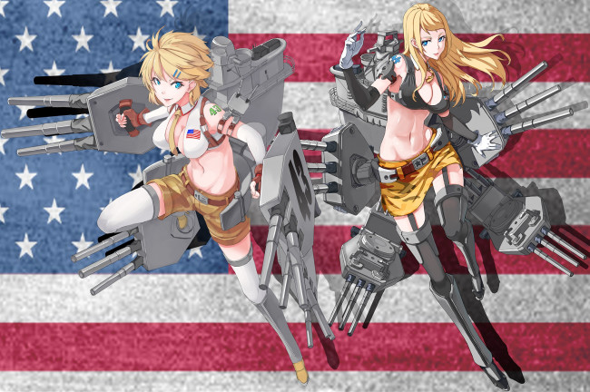 Обои картинки фото аниме, оружие,  техника,  технологии, zhanjian, shaonu, california, tennessee, hikariаpffk