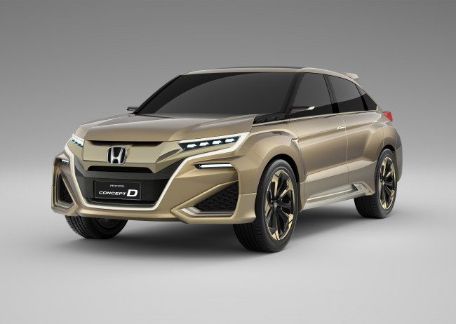 Обои картинки фото автомобили, honda, 2015г, d, concept