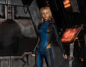 Картинка 3д+графика фантазия+ fantasy фон взгляд девушка