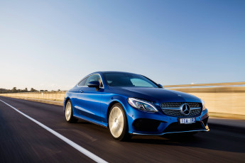 Картинка автомобили mercedes-benz au-spec line amg coupе c 200 2016г c205