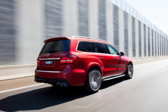 Картинка автомобили mercedes-benz x166 au-spec 2016г gls 63 4matic mercedes-amg