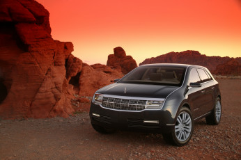 Картинка lincoln+aviator+concept автомобили lincoln aviator горы concept crossover car