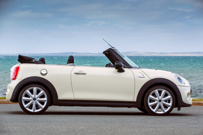 Обои картинки фото автомобили, mini, 2016г, f57, au-spec, s, cabrio, cooper