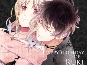 Картинка аниме diabolik+lovers пара