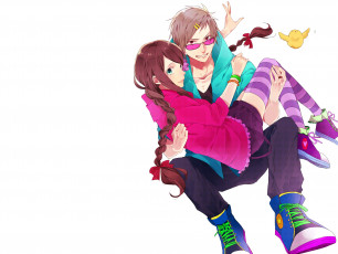 Картинка аниме hetalia +axis+powers двое