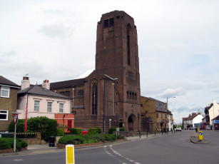 Картинка catholic+church northfleet kent uk города -+католические+соборы +костелы +аббатства catholic church