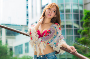 Картинка девушки -unsort+ азиатки взгляд лицо