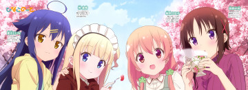 Картинка аниме unknown +другое взгляд девушка фон