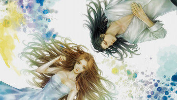 Картинка аниме danganronpa двое