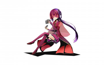 Картинка аниме no+game+no+life девушка фон взгляд