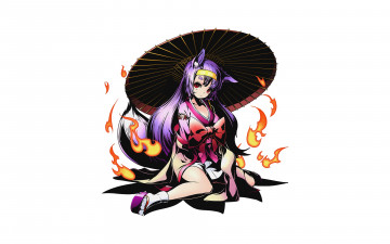 Картинка аниме no+game+no+life девушка взгляд фон