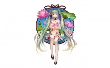 Картинка аниме vocaloid hatsune miku