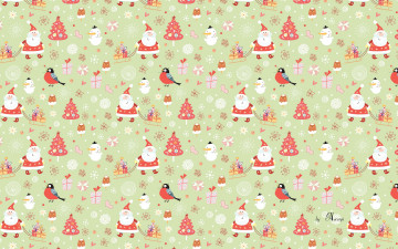 Картинка праздничные векторная+графика+ новый+год дед мороз снежинки