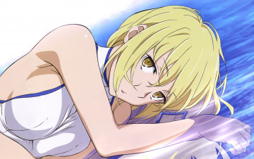 Картинка аниме unknown +другое фон взгляд девушка