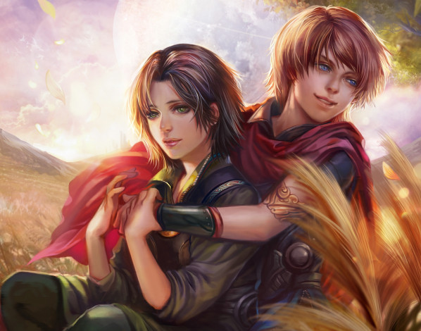Обои картинки фото фэнтези, люди, парень, пара, девушка