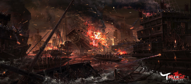 Обои картинки фото tiger knight,  empire war, видео игры, онлайн, ролевая, action, empire, war, tiger, knight