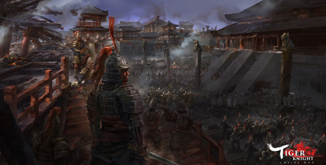 Обои картинки фото tiger knight,  empire war, видео игры, action, tiger, knight, empire, war, онлайн, ролевая