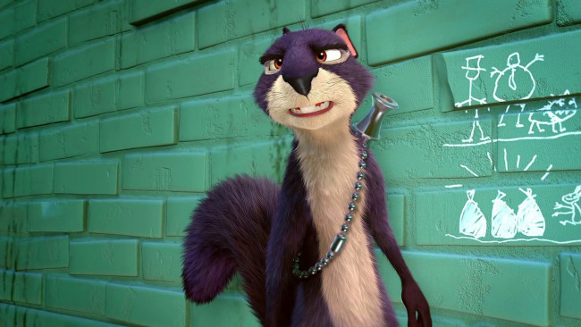 Обои картинки фото мультфильмы, the nut job, the, nut, job