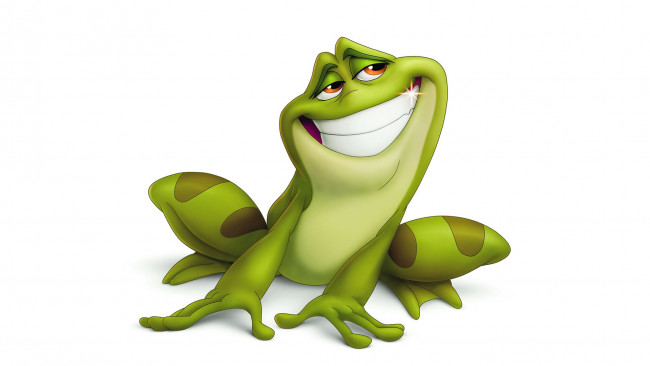 Обои картинки фото мультфильмы, the princess and the frog, лягушка