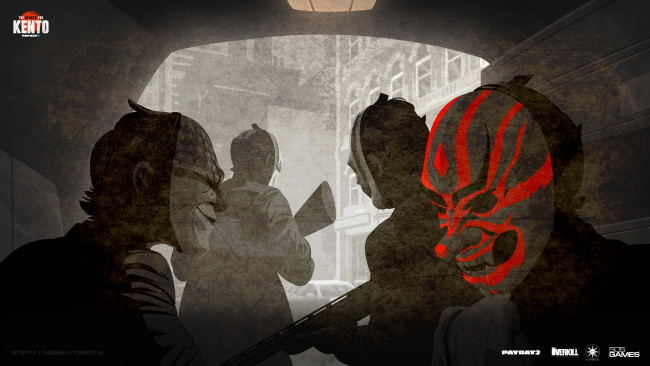 Обои картинки фото видео игры, payday 2, шутер, payday, 2, action, боевик