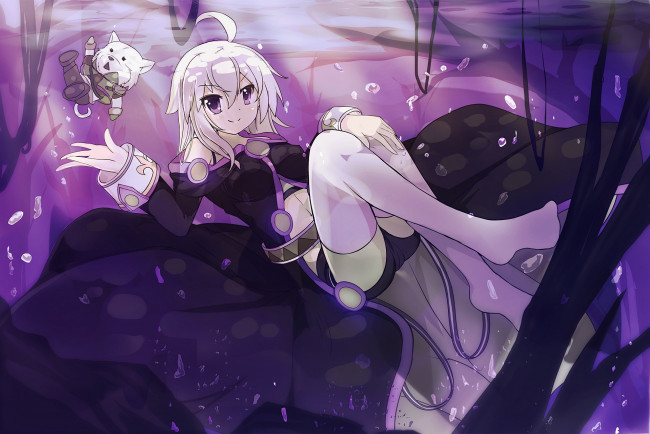 Обои картинки фото аниме, grimoire of zero, anime, asian, manga, witch, japanese, oriental, asiatic, mahou, zero, kara, hajimeru, no, sho, grimoire, of