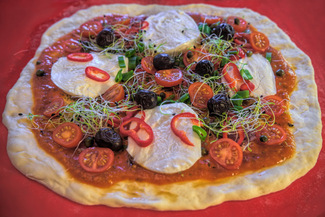 Обои картинки фото еда, пицца, снедь