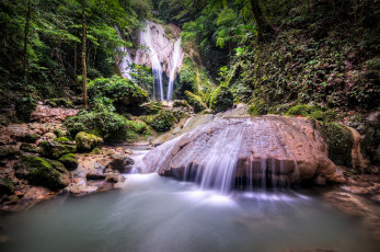 Картинка природа водопады простор