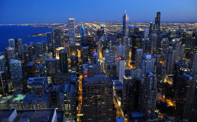 Обои картинки фото chicago, города, Чикаго , сша, простор