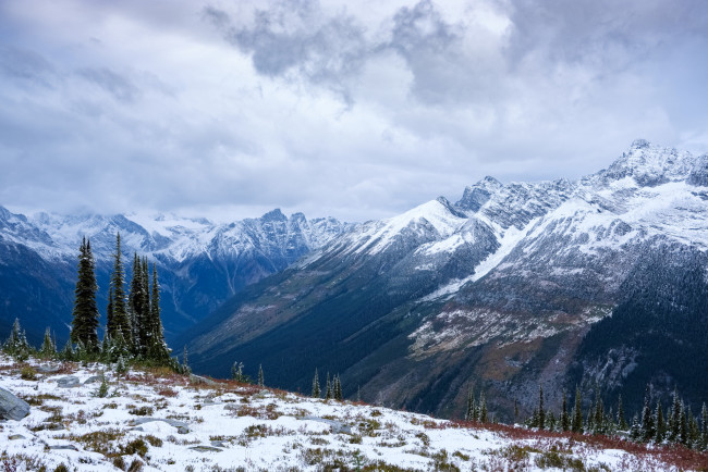 Обои картинки фото природа, горы, простор