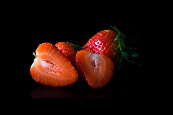 Картинка еда клубника +земляника снедь