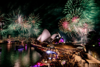 Картинка города сидней+ австралия простор