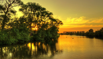 Картинка природа восходы закаты простор