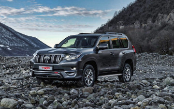 Картинка 2019+toyota+land+cruiser+prado+trd автомобили toyota внедорожники prado 2019 года тюнинг внедорожник японские land cruiser