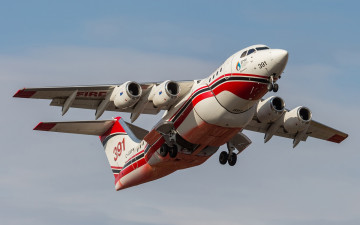 Картинка avro+rj85 авиация грузовые+самолёты спасательные самолеты пожарные пожаротушения