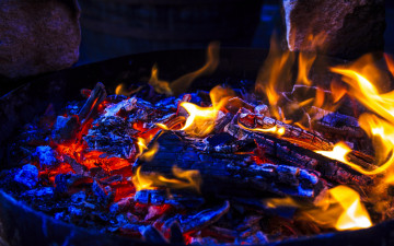 Картинка природа огонь пепел пламя