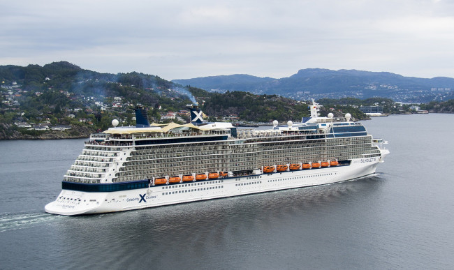 Обои картинки фото celebrity silhouette, корабли, лайнеры, лайнер, круиз