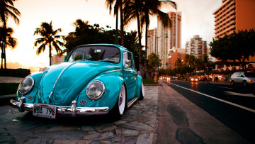 Картинка автомобили volkswagen 1972 beetle