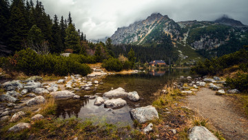 Картинка природа пейзажи высокие татры словакия