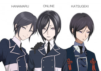 Картинка аниме touken+ranbu yagen toushirou