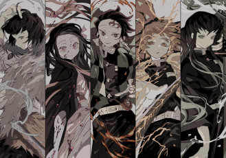 Картинка аниме demon+slayer +kimetsu+no+yaiba клинок рассекающий демонов